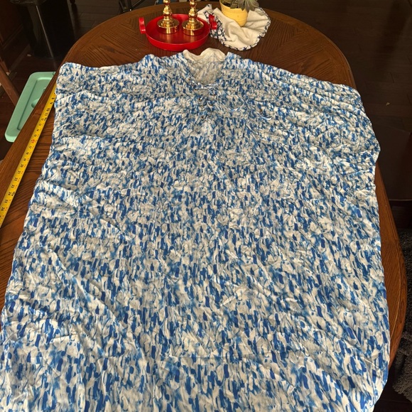 melissa odabash cover up blue and white - Picture 5 of 7